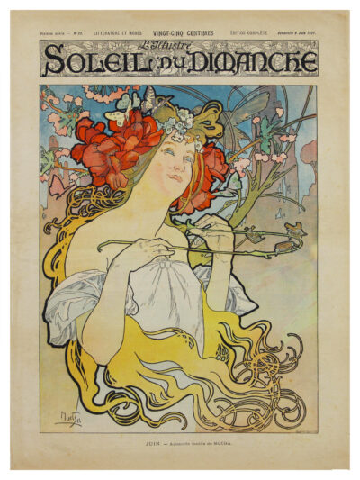 Alphonse Mucha, Posters, Art Nouveau, Secession, Jugendstil, Prints, Sale